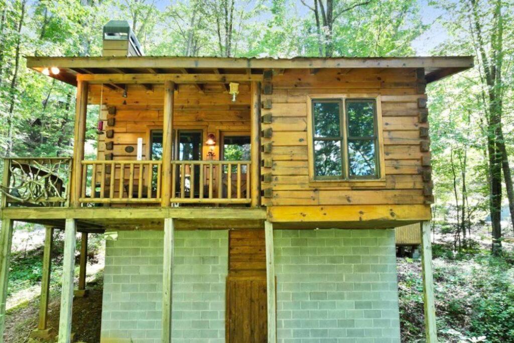 Open Studio Lodge At Little Rock Creek Cherry Log Exterior foto