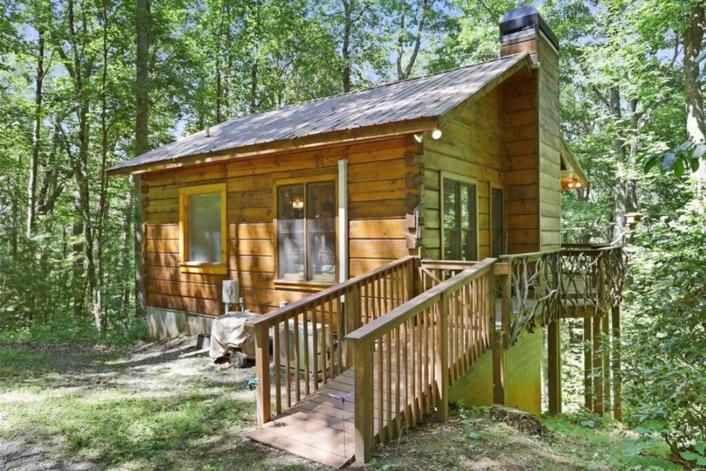 Open Studio Lodge At Little Rock Creek Cherry Log Exterior foto